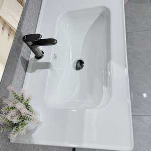 Mobile da Bagno in Alluminio a Nido d'Ape 60/70/80cm, Design a Parete con Lavabo Integrato - Product Image 6