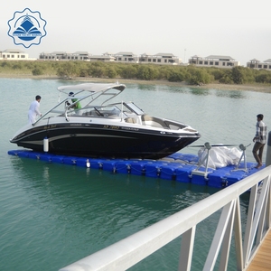 Sistema de Muelle Marina HDPE Azul para Moto Acuática y Elevador de Pontón con Flotador de Acceso Directo, Capacidad de Flotabilidad de 1100 kg - Product Image 5