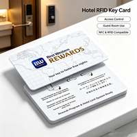 Individuelle Zugangskontrollkarte mit Druck und Codierung für Verschiedene Hotel- und Bürotürsysteme PVC CR80 Smart Card