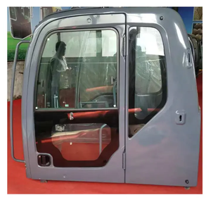 Cabina de excavadora de alta calidad con puerta y vidrio Compatibilidad de cabina SK330 para excavadora Kobelco - Product Image 4