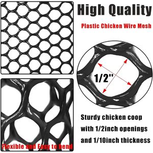 GardenNow <b>Plastic</b> Chicken Wire <b>Mesh</b> 15.7 X 33Ft Hexagonal Fencing For Gardening Construction - Product Image 3