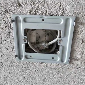 Hikvision Indoor Unit Mounting Plate 6350 1 <b>Plastic</b> Wall Mount For Video Intercom System - Product Image 1
