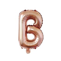 Ballon en feuille d'aluminium doré rose, 16 pouces, durable, 50 pièces/sac, pour décorations de mariage, anniversaire, Noël, fête