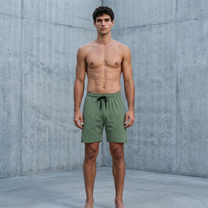 Shorts de sport anti-plis pour hommes – Haute qualité, séchage rapide, évacuation de l'humidité, taille élastique pour entraînement intensif en salle de sport - Product Image 1