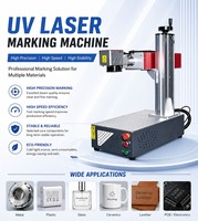 Máquina de Grabado Láser UV de 355nm para Marcado en Frío de Precisión, Gráficos y Texto Ultrafinos en Vidrio, Cerámica y Zafiro