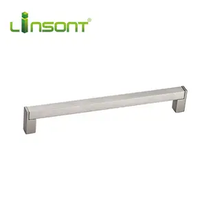 Top selling furniture accessories stainless steel SS201 SS304 brushed nickel door handle Reliable Supplier