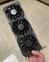 Carte graphique de jeu de haute qualité à 3 ventilateurs RTX 2080ti 22 Go, adaptée à l'apprentissage de l'intelligence artificielle RTX 2080ti