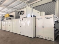 Ligne de production entièrement automatique de tissus non tissés TAIHONG, machine à fabriquer des tissus non tissés, 123KW 50HZ, personnalisation multi-spécifications