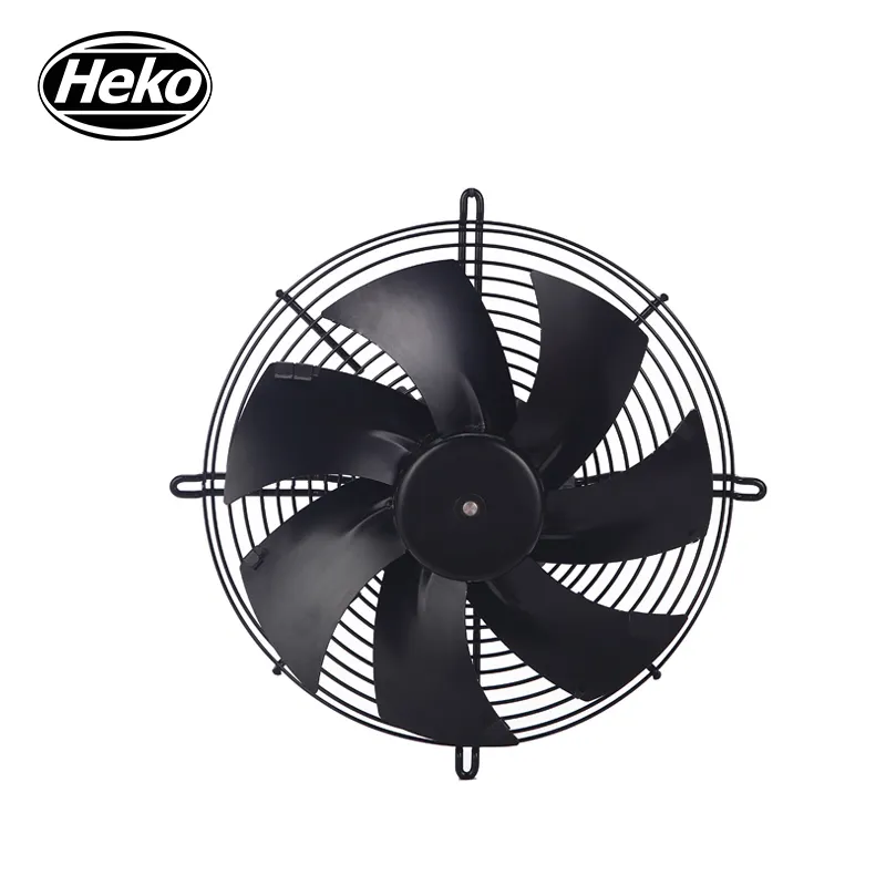 Heko ec250mm mạ kẽm tấm kim loại cánh quạt trục người hâm mộ đối lưu thông gió nhà kính