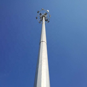 Với Bên Trong Leo Thang Di Động Mast Trạm Cơ Sở Viễn Thông Đơn Ống Tròn Thép Cực Antenna Gsm Monopole <span class=keywords><strong>Tower</strong></span> - Product Image 2