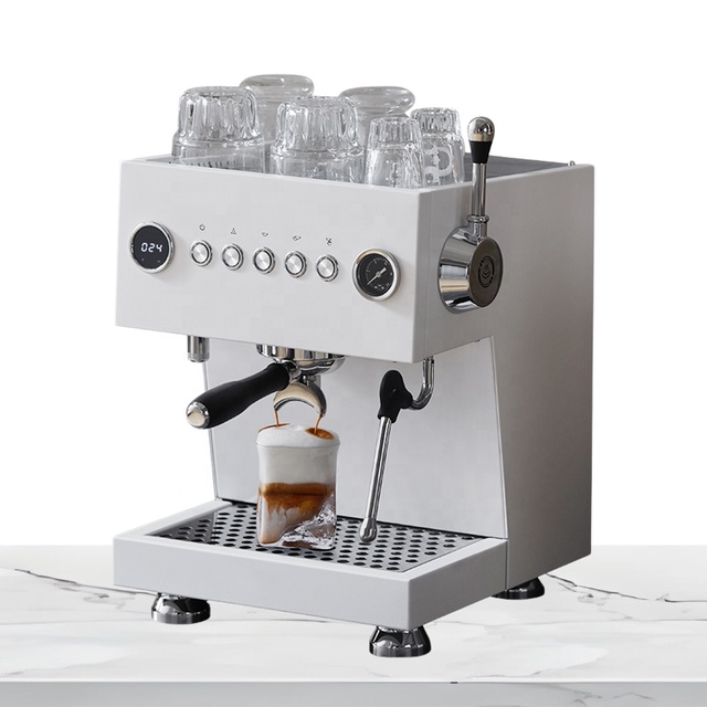 Hot Selling Turkish Commercial Professional Barista Semi-Automatic Electric Coffee Maker PID Control System Espresso Machine