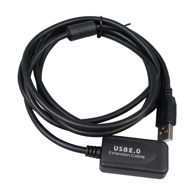 USB 2.0 Extension Cable 2m USB Active Repeater Cord Type a Male to a Female with Built-in Signal Booster Chips