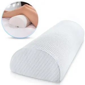 Ankle And Knee Support Elevation Half Moon Pillow Bolster Back Lumbar Neck Relief Pain Quality Memory Foam Filling Pillow