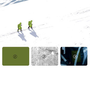 <span class=keywords><strong>Film</strong></span> d'aluminium réfléchissant poncho de premiers secours extérieur trekking poncho équitation d'urgence sans manches à capuche premier secours imperméable - Product Image 4