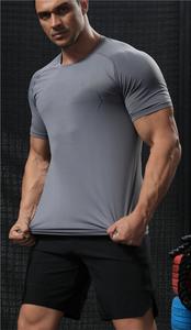 Ropa Deportiva <span class=keywords><strong>Para</strong></span> Hombres de gran tamaño con estampado de poliéster en blanco, Camiseta deportiva <span class=keywords><strong>para</strong></span> gimnasio, camisetas <span class=keywords><strong>para</strong></span> correr, Camiseta deportiva <span class=keywords><strong>para</strong></span> hombre, de talla grande, a la moda - Product Image 5