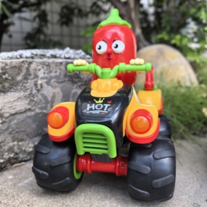 Flytec Y05 Coche de acrobacias RC 2.4G con forma de chile, rotación de 360°, movimiento vertical, coche de juguete con control remoto para niños - Product Image 2
