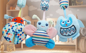 Juguete <span class=keywords><strong>de</strong></span> Peluche con Campana Colgante <span class=keywords><strong>para</strong></span> Bebés, Móvil <span class=keywords><strong>para</strong></span> <span class=keywords><strong>Cuna</strong></span>, Sonajero, Juguete <span class=keywords><strong>para</strong></span> Calmar y Acompañar el Sueño <span class=keywords><strong>de</strong></span> Recién Nacidos - Product Image 6