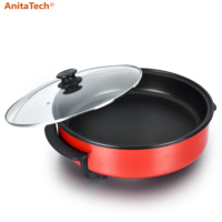38CM de profondeur 4CM vente à chaud GS CE ROHS CB approbation 1500W pot électrique multifonction 3L