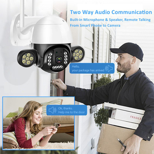 Camera an ninh 8MP 360 PTZ wifi ngoài trời & nội thất sử dụng tầm nhìn ban đêm IP66 âm thanh hai chiều không thấm nước - Product Image 2