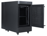 Armoire insonorisée pour réseau 37U, rack de serveur 19 pouces, indice de protection P20, acier SPCC, armoire de serveur thermolaquée