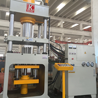 Prensa hidráulica de 4 columnas, metal, acero, embutición profunda, 200 toneladas