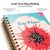 Services d'impression de carnets de notes, agendas et planificateurs à spirales en cuir, couverture rigide, personnalisables en usine, avec logo sur mesure.
