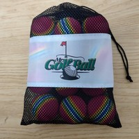 Sacs à cordon en maille de nylon réutilisables, écologiques et recyclables pour bijoux, pochettes personnalisées avec impression de logo, sérigraphie, emballage