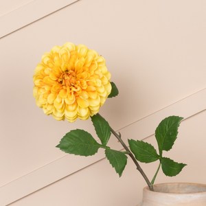 Nouvelles fleurs artificielles en latex, dahlia à tête unique, fleurs au toucher réaliste pour la décoration de la maison, des mariages et des fêtes - Product Image 2