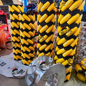 Schwer last Solid Omni Mecanum Rad 4 Zoll 102mm Polyurethan 7075 Luft-und Raumfahrt Aluminium 50kg Tragfähigkeit für Handhabung plattformen - Product Image 4