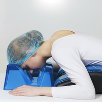 Coussin en gel PU pour positionnement chirurgical, anneau de maintien ouvert pour la tête, pour la chirurgie cérébrale, soutien de la tête du patient en salle d'opération, soulagement de la pression