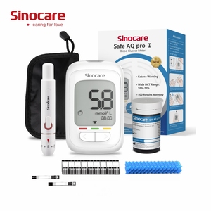 <span class=keywords><strong>Glucomètre</strong></span> Sinocare Safe AQ Pro I haute précision <span class=keywords><strong>avec</strong></span> bandelettes de test pour le diabète - Product Image 5