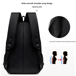 Fashion Student School Pack Polyester Lined Waterproof <b>Laptop</b> <b>Backpack</b> Outdoor Sport Pack - Product Image 4