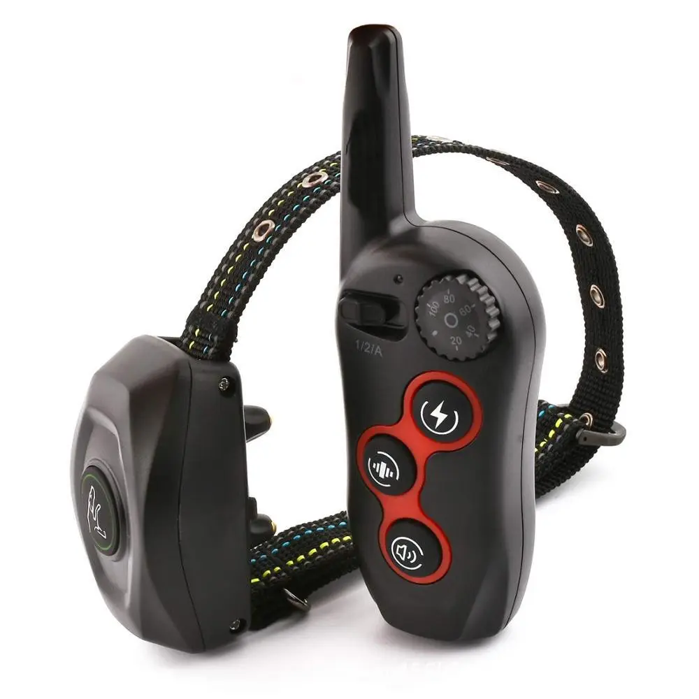 Dog Remote training collar and anti barking collar 2 mode 2 in 1 Shock vibration beep