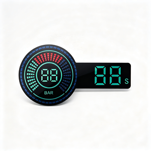 Autocollant de membrane de commande pour panneau de commande de cuisinière à pression électronique OEM personnalisé pour appareils électroménagers, avec fenêtre d'affichage du minuterie et adhésif - Product Image 2