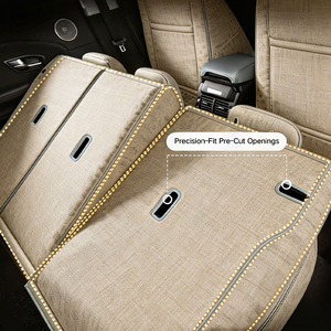 FUZHIXIANG <span class=keywords><strong>Coprisedili</strong></span> Auto su Misura, Copertura Completa a 360°, Protezione Impermeabile per Sedili Auto - Product Image 4