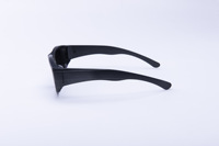 Lunettes d'éclipse solaire en plastique unisexe noires avec lunettes de soleil à lentille d'observation UV400 pour une visualisation sûre d'éclipse