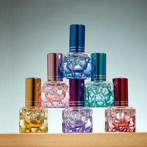 Flacon de parfum en forme de cube d'eau coloré de 10 ml, flacon de parfum en spirale, flacon d'échantillon de parfum - Product Image 6