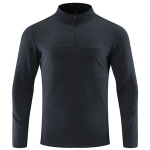 Abbigliamento Fitness ad Asciugatura Rapida, T-shirt Sportiva Casual in Poliestere <span class=keywords><strong>a</strong></span> <span class=keywords><strong>Maniche</strong></span> <span class=keywords><strong>Lunghe</strong></span>, Top Sportivo Elasticizzato da Uomo - Product Image 6