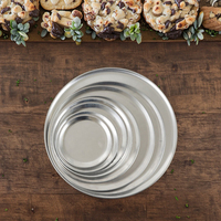 Moule à pizza en alliage d'aluminium jetable direct d'usine différentes tailles pour la cuisson des grillades pour les moules à gâteaux à usage commercial alimentaire
