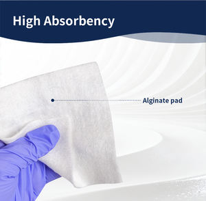 Pansement médical jetable en alginate de calcium Huawell, pansement en alginate de calcium, pansement gelifiant en alginate pour plaies - Product Image 2