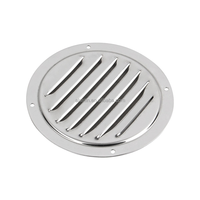 Grille d'aération FOYO Marine Grade 304 SS Thru Vent pour bateaux, accessoires de bateau, pièces de rechange 4x4 5x5 pouces pour yacht, quincaillerie marine