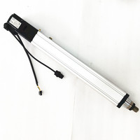 Moteur de moyeu de roue sans balais à aimant permanent de 6,5 pouces, 24 V, 150 W, 5,5 N.m, 6,5 A, 600 tr/min, charge de 150 kg, encodeur intégré, pour livraison AGV