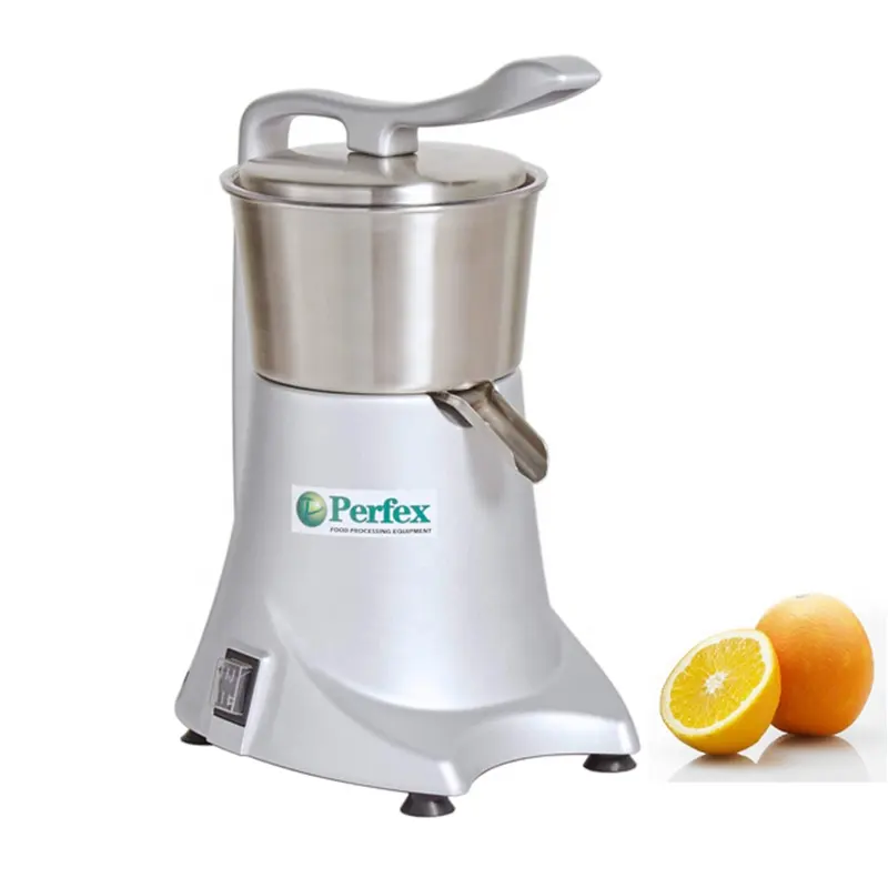 Extrator de suco elétrico comercial cj6, máquina de suco de laranja, espremedor de suco 240w