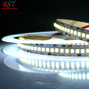Tira de Luz <span class=keywords><strong>LED</strong></span> 2835 Súper Delgada de 5 mm, PCB de 12 V 24 V 120 <span class=keywords><strong>LED</strong></span>/m 3000 K/4000 K/6000 K IP20 SMD 2835 CE RoHS, Tira de Luz <span class=keywords><strong>LED</strong></span> Flexible Ultrafina - Product Image 1