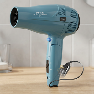 Conair 1875W Travel Hair <b>Dryer</b> Foldable Handle Retractable Cord Ceramic Tourmaline Professional <b>Electric</b> Hair <b>Dryer</b> for Hotel - Product Image 3