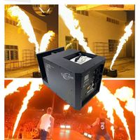 Machine à flamme colorée mobile 320W pour extérieur, effet spécial, étanche, DMX512, hauteur 10m, pour mariage, festival, fête, scène