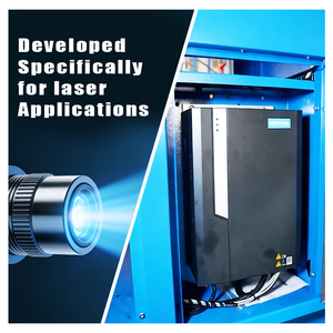 Compressore d'aria a vite specifico per laser da 11 kW con VFD a pressione costante, filtrazione multistadio e sistema di raffreddamento ad alta efficienza - Product Image 6