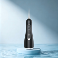 Hydropulseur dentaire électrique avec buse flexible, alimentation USB/batterie, élimine efficacement la plaque dentaire dans les zones difficiles d'accès