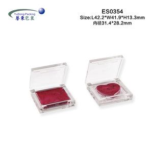 Tùy Chỉnh Nhãn Hiệu Riêng Cắt Hình Trái Tim Rỗng <span class=keywords><strong>Eyeshadow</strong></span> Palette Bao Bì Duy Nhất <span class=keywords><strong>Eyeshadow</strong></span> Trường Hợp Blush Container - Product Image 4