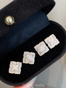 Bijoux de mariage de luxe Xinfly, boucles d'oreilles en or 18 carats avec diamants naturels pour femmes, certifiées, MOQ 2 pièces, bijoux en or véritable à la mode - Product Image 3